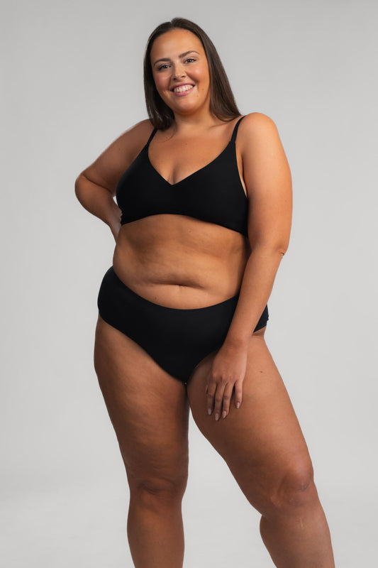 Seamless boksarice LUXE BLACK - 2 kos – pogled 2
