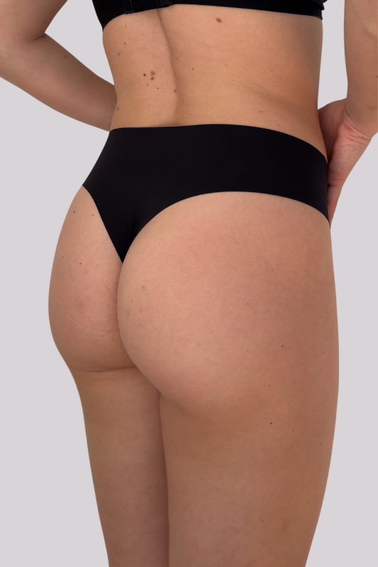 Seamless brazilke SCULPT BLACK – pogled 2