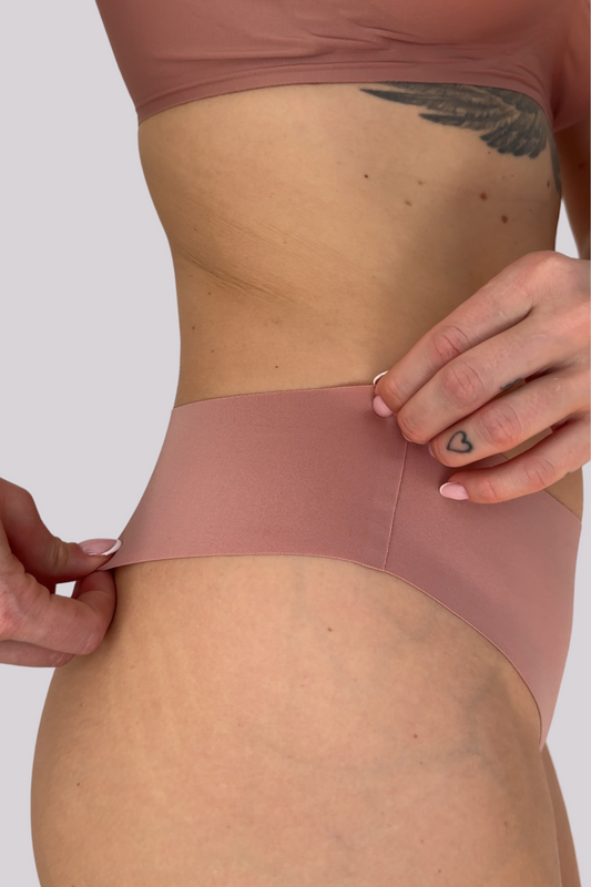 Nahtlose Brazilian Slips SCULPT POWDER PINK