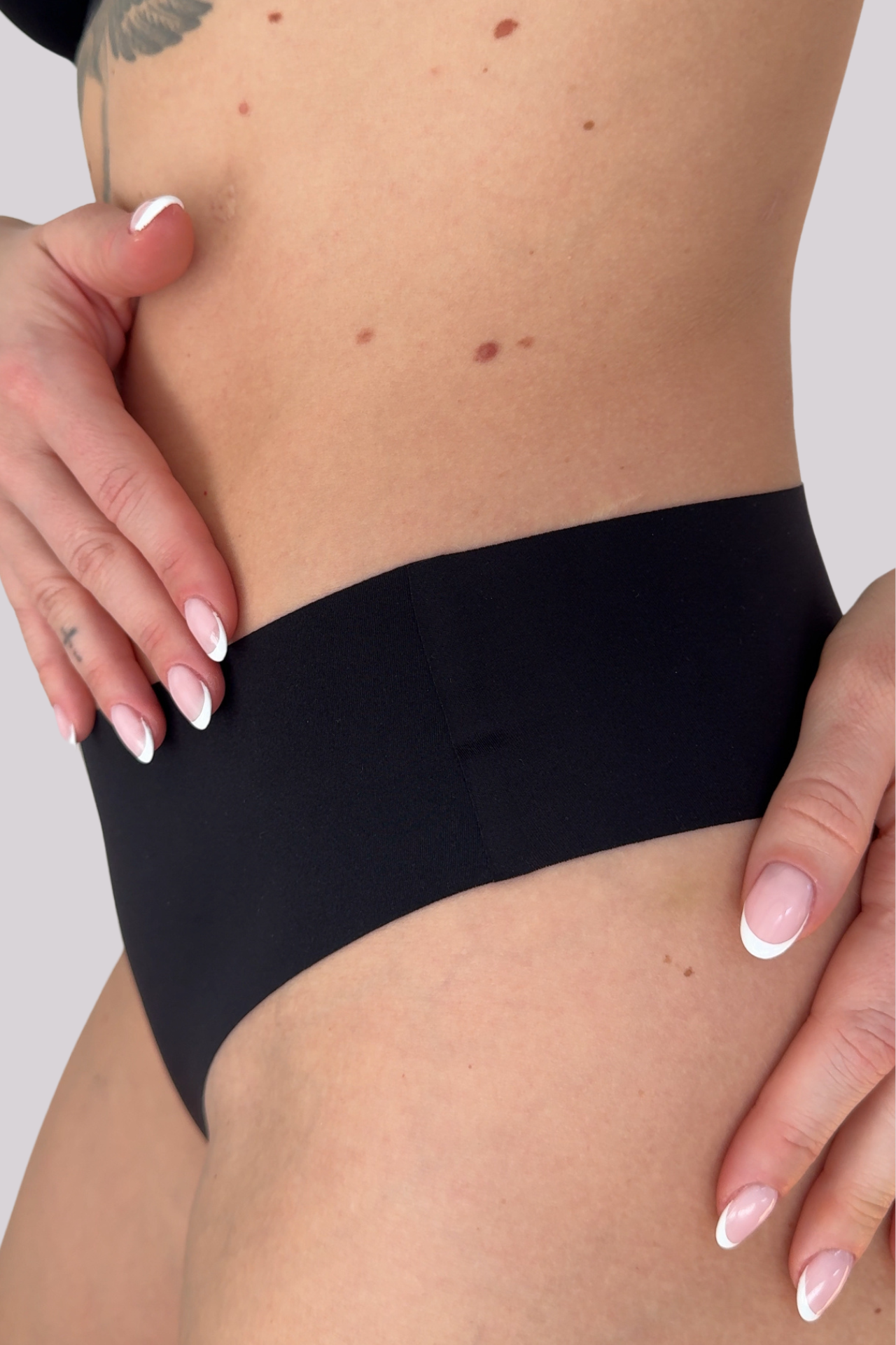 Nahtlose Brazilian Slips SCULPT BLACK