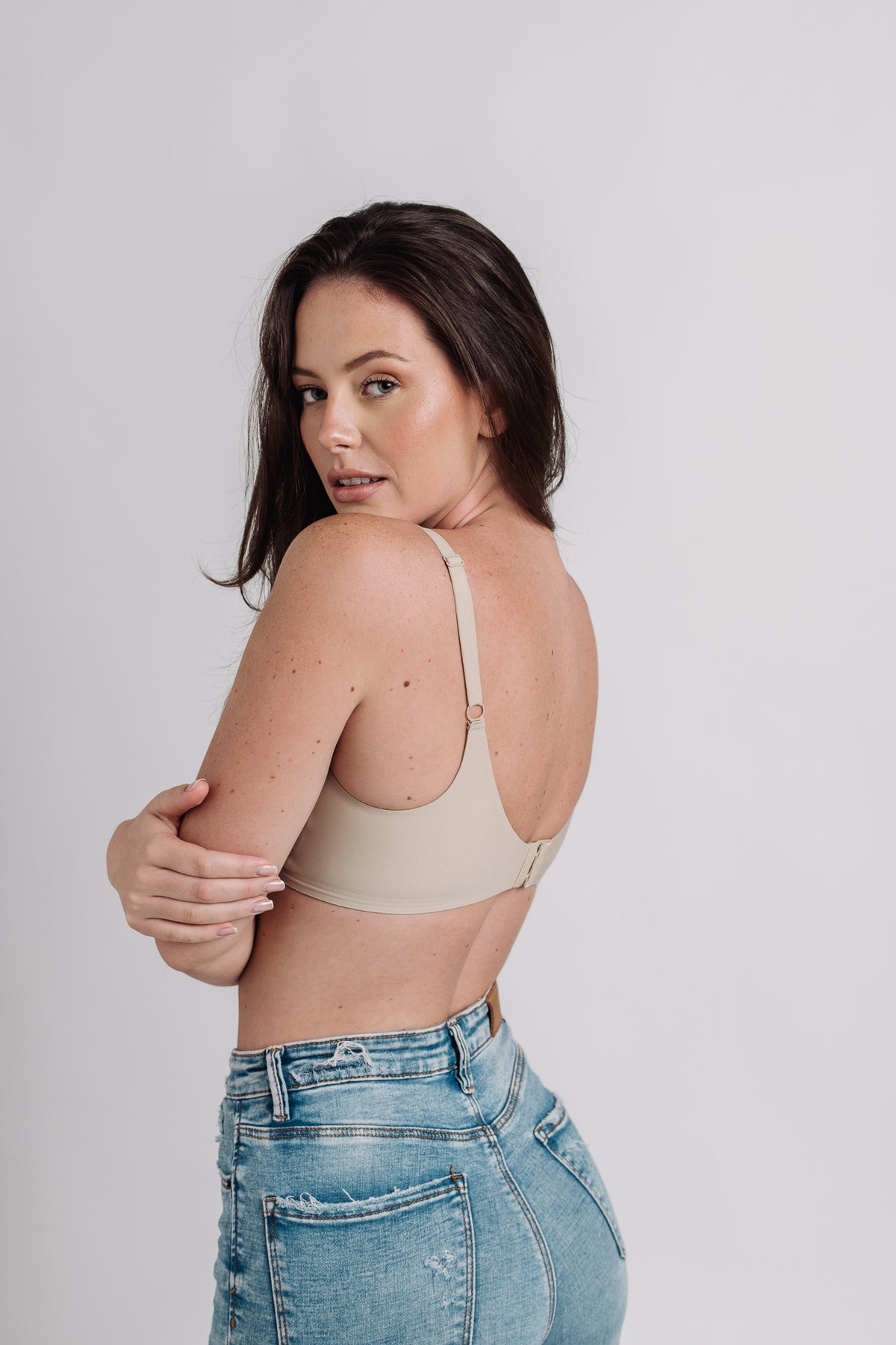Seamless nedrček BEIGE – pogled 9