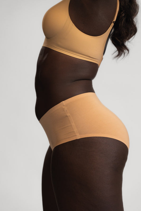 Seamless boksarice LUXE BEIGE - 2 kos – pogled 2