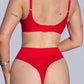 Nahtlose Brazilian Slips SCULPT RED